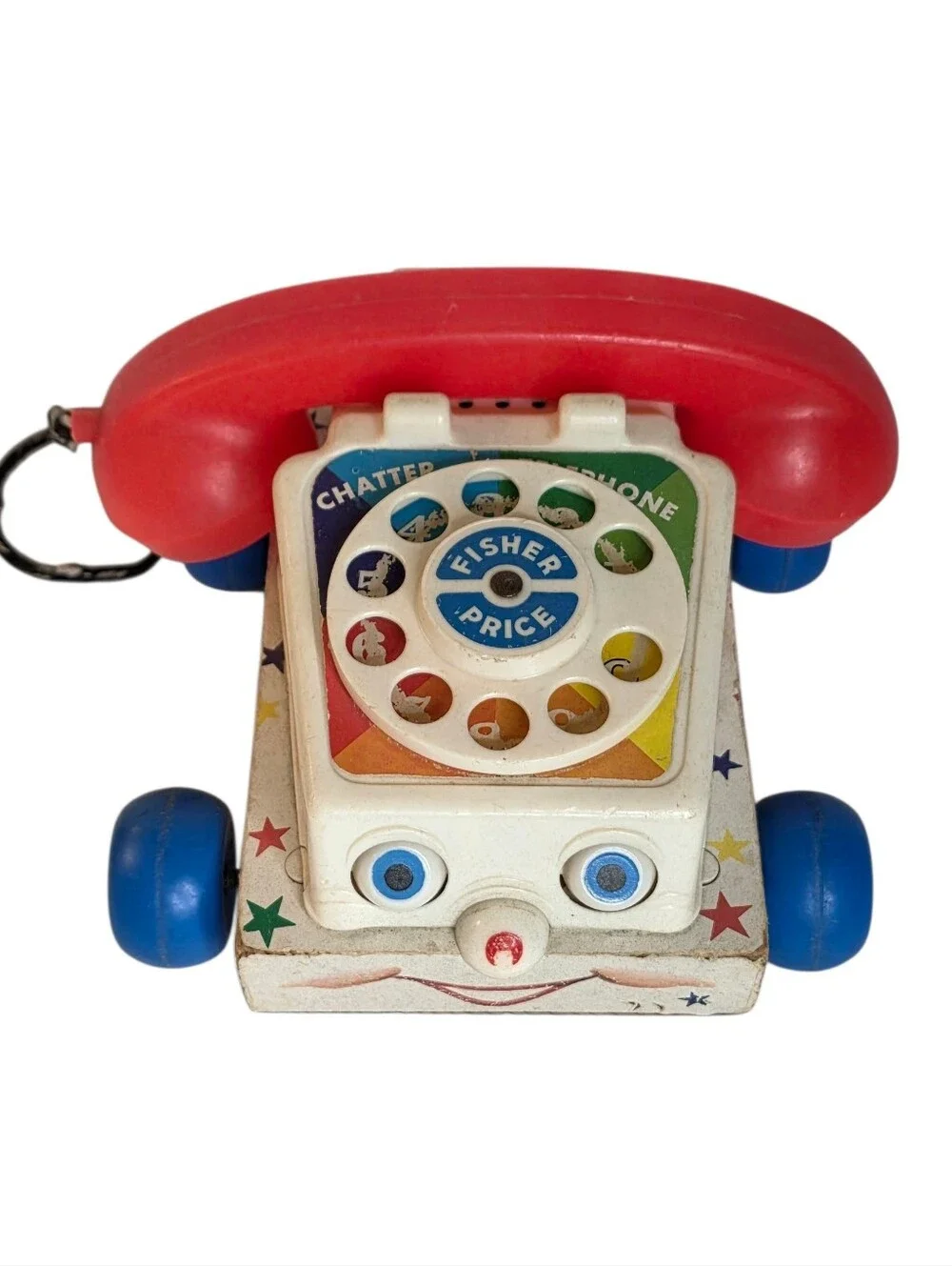 Fisher Price Chatter Phone Classic Collectible Vintage Kids Toys Made In The USA